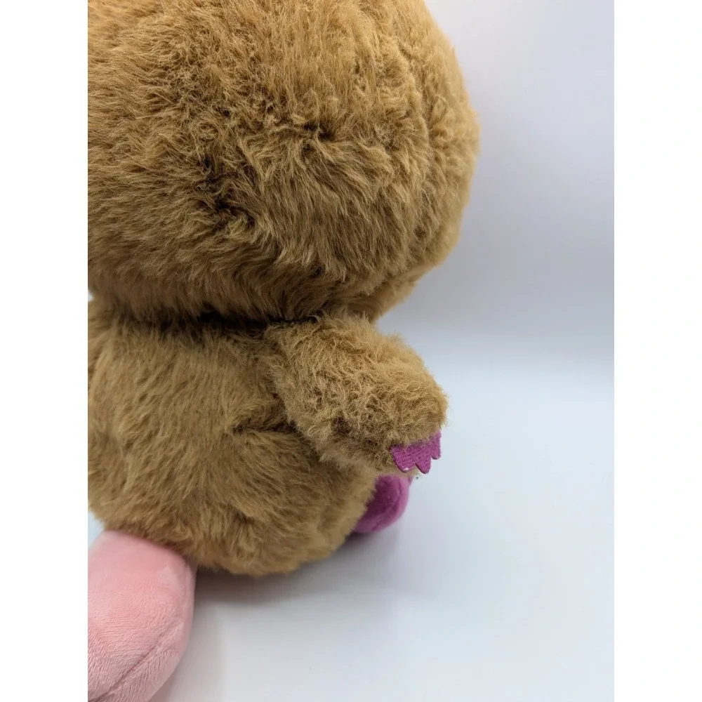 Miniso Zanmang Loopy Sitting Plush Beaver in Capybara Costume 10